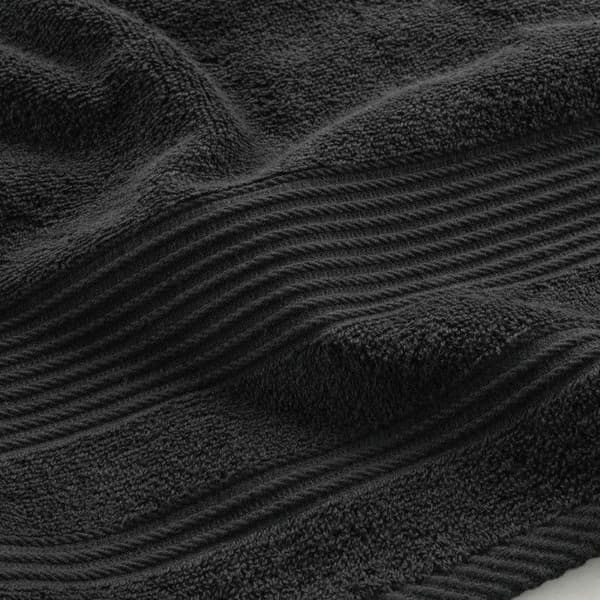 Duschhandduk "Tendresse" 70x130cm Svart