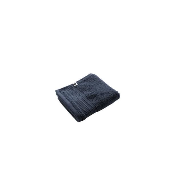 Gästhandduk GARANCE 100% ekologisk bomull 600 g-m² 30 x 50 cm färg Minuit