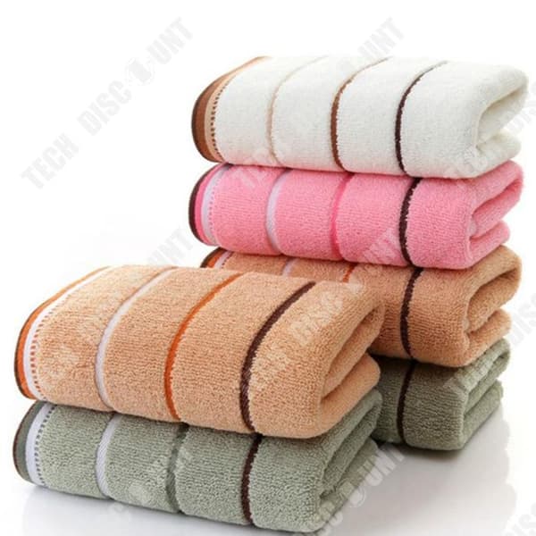 Badlakan - Teknisk rabatt - Set om 6 - 34x74 cm - Bomull - Hög absorption
