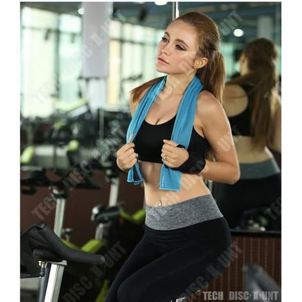 TD® Sport Kylhandduk Herr Kvinnor Fitness Uppfriskande Snabbtork Bodybuilding Gym Neck Gym Yoga