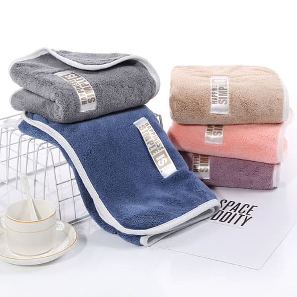 TD® Coral Flanell Handduk 5st 35*75cm Mjuk och absorberande Bekväm och hudvänlig