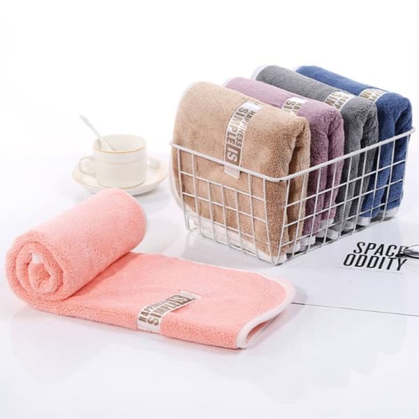 TD® Coral Flanell Handduk 5st 35*75cm Mjuk och absorberande Bekväm och hudvänlig