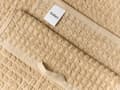Miniatyrbilde 5 av 6: Sett med 9 Håndklær Sand Beige Bomull Lav Vridning Gjestehåndklær