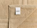 Miniatyrbillede 4 af 6: Håndklæder Beige bomuld Low Twist gæstehåndklæder og bademåtte Sæt med 9