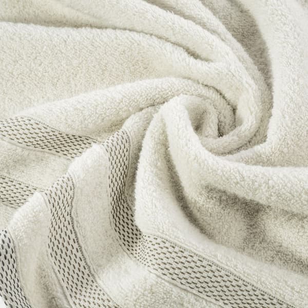 Bomuldshåndklæde RIKI 30x50 Eurofirany beige