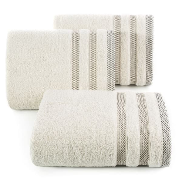 Bomuldshåndklæde RIKI 30x50 Eurofirany beige
