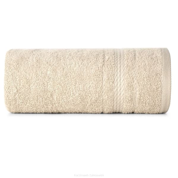 Bomuldshåndklæde ELMA 70x140 Eurofirany beige
