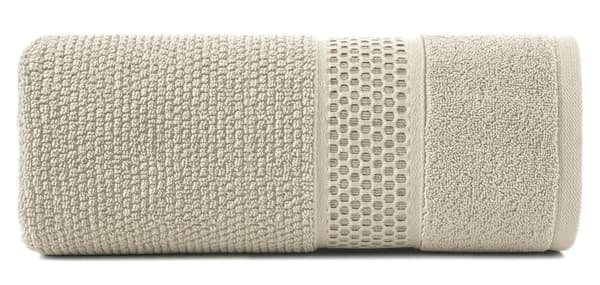 Bomuldshåndklæde DANNY 30x50 Eurofirany beige