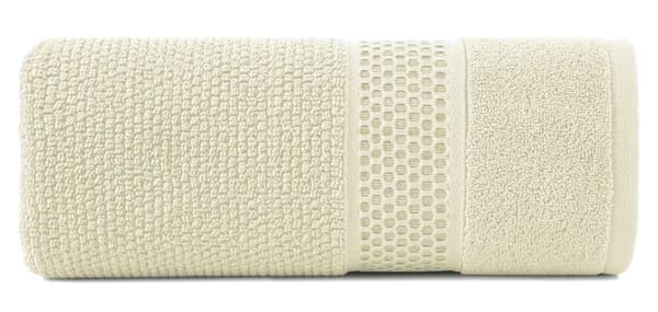 Bomuldshåndklæde DANNY 70x140 Eurofirany creme