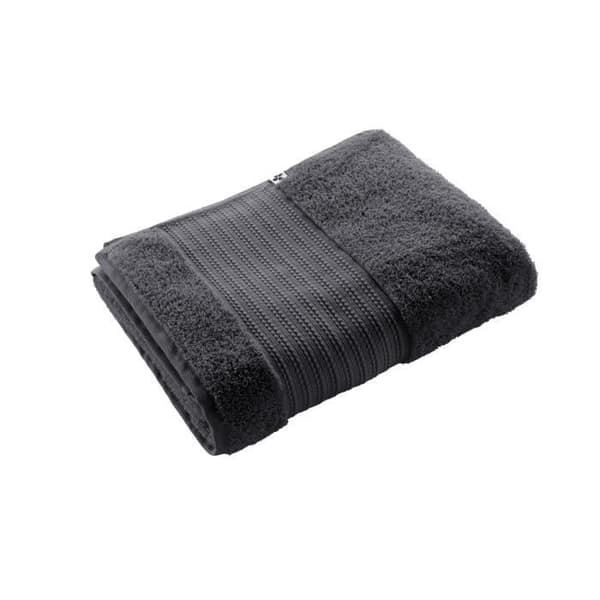 Maxi badhandduk GARANCE 100% ekologisk bomull 600 g-m² 90 x 150 cm färg Storm.