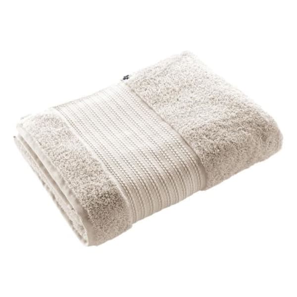 Duschhandduk "Garance" 90 x 150 cm / 100% Ekologisk Bomull / 600 gr/m² l'Effet Papillon - Garance Pampa - Duschhandduk 90 x 150 cm - Garanc