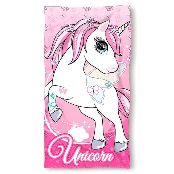 Mikrofiber strandhandduk OcioStock Unicorn