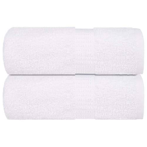 Gästhanddukar 2 st vit 30x50 cm 360 gsm 100% bomull