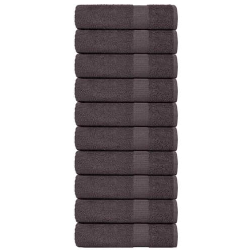 Badlakan 10 st antracit 100x150 cm 360 gsm 100% bomull