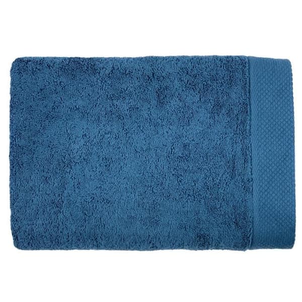 Badhandduk "Soft" 100 x 150 cm 100% Kammad Bomull / 600 gr/m² - Soft Jeansblå