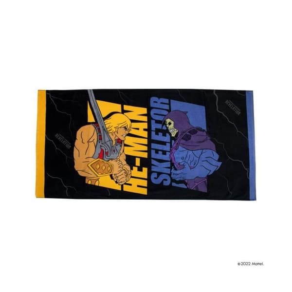 Cinereplicas - Masters of the Universe - Badhandduk Musclor &amp; Skeletor 140 x 70 cm