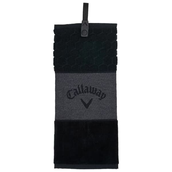 Servett - CALLAWAY - Trifold 2023 - Multi-textur - Svart - 88,9 x 50,8 cm