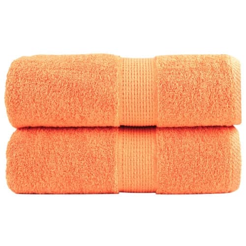 Premium gästhanddukar SOLUND 2 st orange 30x50 cm 600 gsm