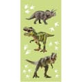 Miniatyrbild 1 av 4: BrandMac ApS Dinosaur T-Rex Handduk 70x140 CM Cotton Beach Bath Tyrannosaurus Dino