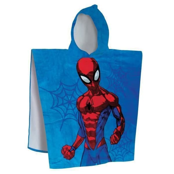 DISNEY SPIDERMAN HERO badkappa för barn 100% bomull