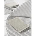 Miniatyrbild 2 av 2: STEPHANIE - Set med 4 handskar - 100 % kammad bomull - Färg Light Grey Dove - 540 g-m²