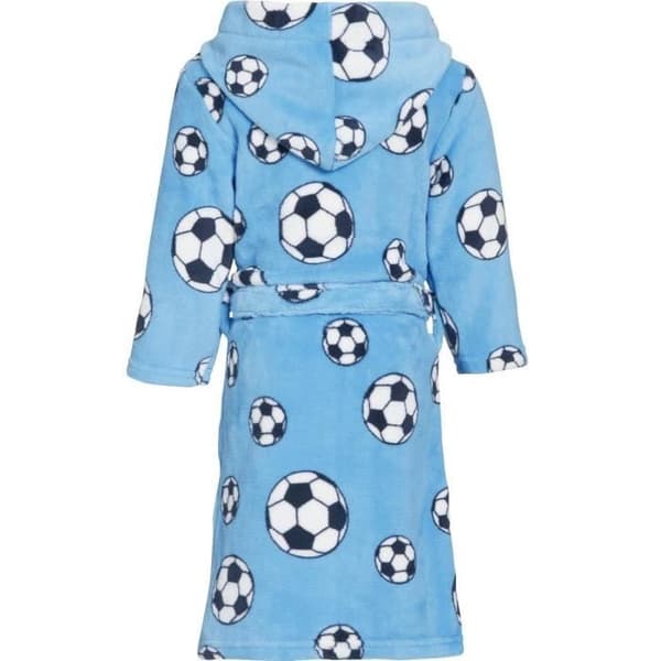 Playshoes Soccerjunior badrock i fleece blå