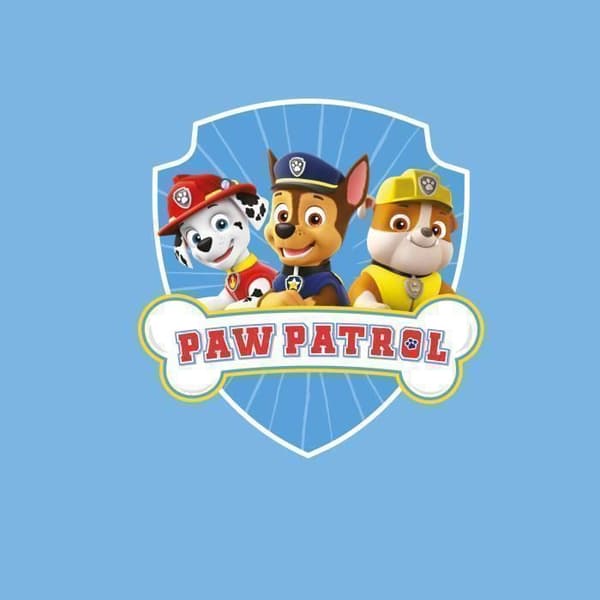 Morgonrock med huva för barn 100 % bomull Paw Patrol - OMYDREAM - 2/4 år - Blå - Naturlig - Inomhus