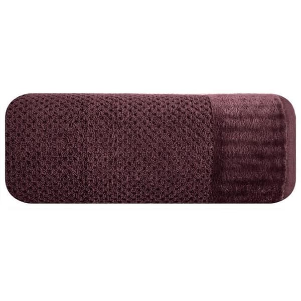 Eurofirany Set med 6 mjuka och silkeslen bomullsfrottéhanddukar 50 x 90 cm - 338766