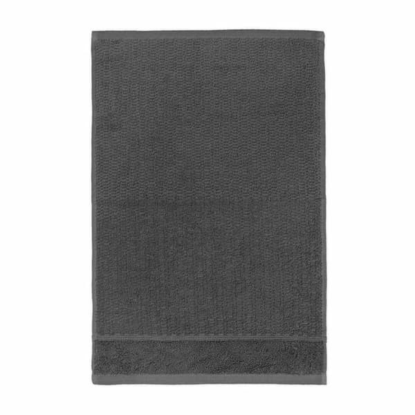 Badlakan - badlakan Frottana Perle Pearly gästhandduk, gjord av 100% bomull, grafit, 30 x 50 cm