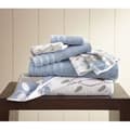 Miniatyrbild 1 av 3: Pacific Coast Textiles 6 PC Laine Teints Servett i ekologisk kvalite Vines Blå, 6 delar - 5YDJQORG-BLU-ST