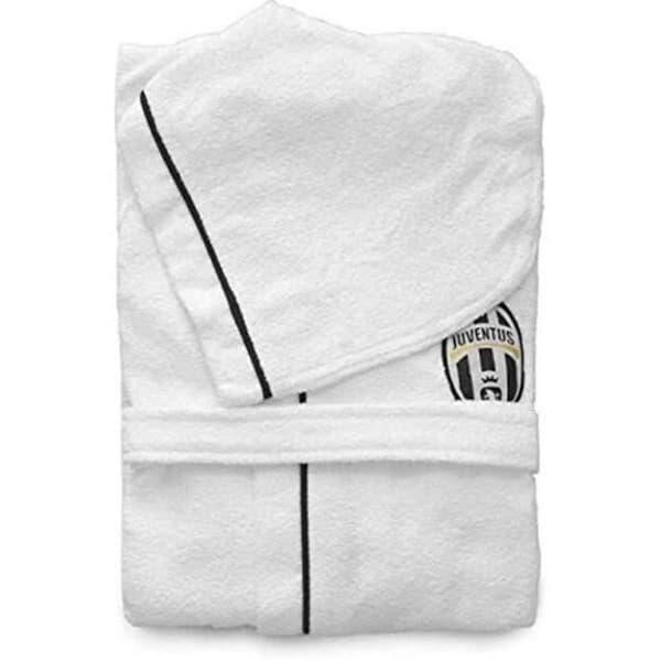 Juventus F.C. Juventus Morgonrock, 100 % bomull, vit, 40 x 30 x 8 cm, 6 enheter - 96330802131
