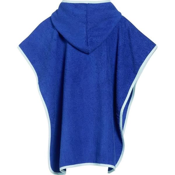 Pojkbadrock - Lekskor - Terry Poncho - Huva - Shark - One Size - Blå