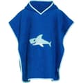 Miniatyrbild 1 av 3: Pojkbadrock - Lekskor - Terry Poncho - Huva - Shark - One Size - Blå