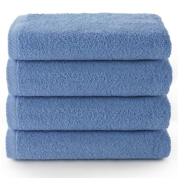 Topptvätt - 43040027 - Plus - Badhanddukar - 4 Ansikts- eller Bidet-handdukar - 30 x 50 cm - 100% Bomull - Lavendel