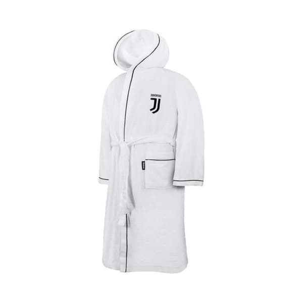 Morgonrock - badrock (utom barnprodukter) Juventus - 96330702131 - Morgonrock, 100% bomull, Vit, 40 x 30 x 8 cm