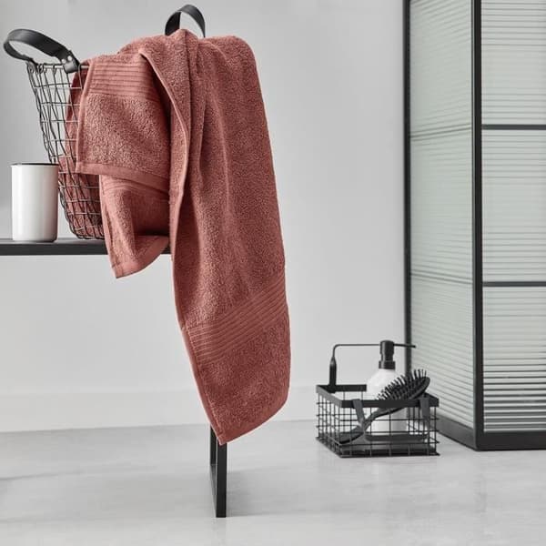 TODAY Essential - Maxi badelagen 90x150 cm 100% bomuld terracottafarvet