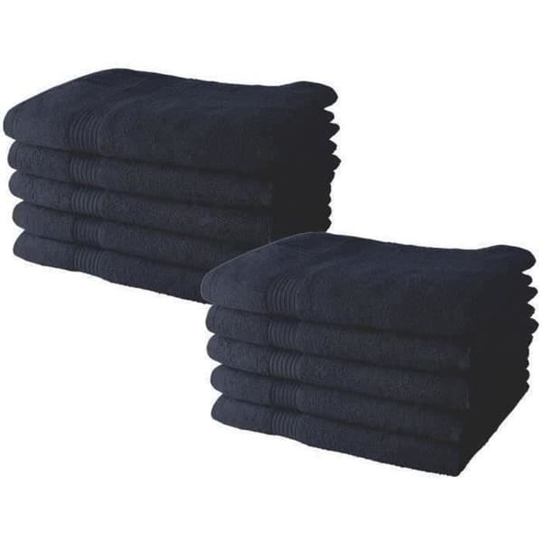 10-pack TODAY-handdukar 50x90 cm 100 % bomull - Marinblå