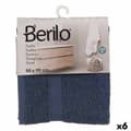 Miniatyrbild 1 av 2: Badhandduk Berilo 5312 Blå 80 % bomull 20 % Polyester 50 x 90 cm 50 x 0,5 x 90 cm (6 antal)