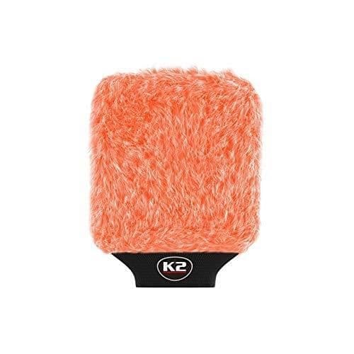 Rengöringshandske - K2 - Mikrofiber Tvättlapp - Orange - Tvättbar - Hög kvalitet