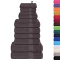 Miniatyrbild 2 av 2: Handdukar 12 st antracit 360 gsm 100% bomull