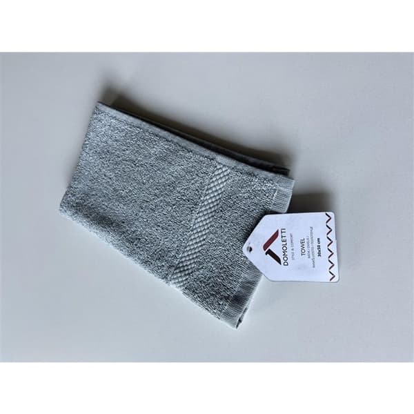 Servett Domoletti Terry 741, ljusgrå, 100x150