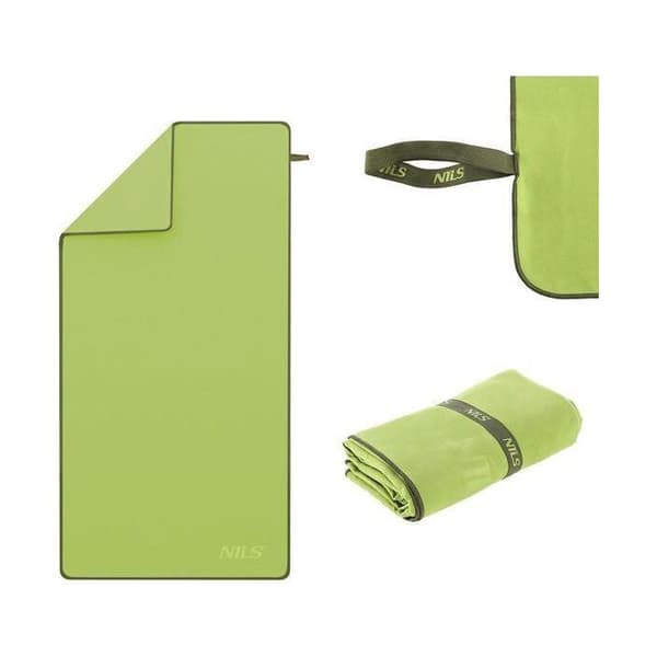 Badruk - badlakan Nils extreme SERVIETTE MICROFIBRE GRÖN NCR12 180x100 cm NILS