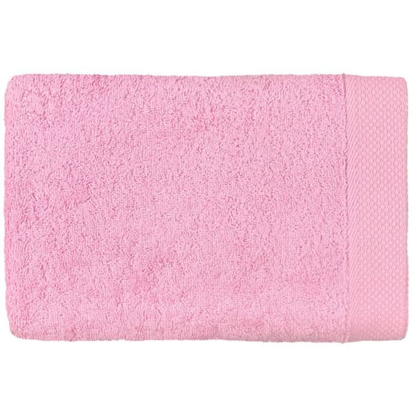 Badrumshandduk "Soft" 100 x 150 cm 100% Kammad bomull / 600 gr/m² - Mjuk pudrigt rosa - Duschhandduk 70 x 140 cm