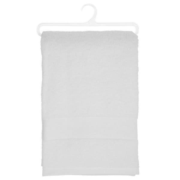 Badhandduk Atmosphera Bomull Vit 450 g/m² (100 x 150 cm)