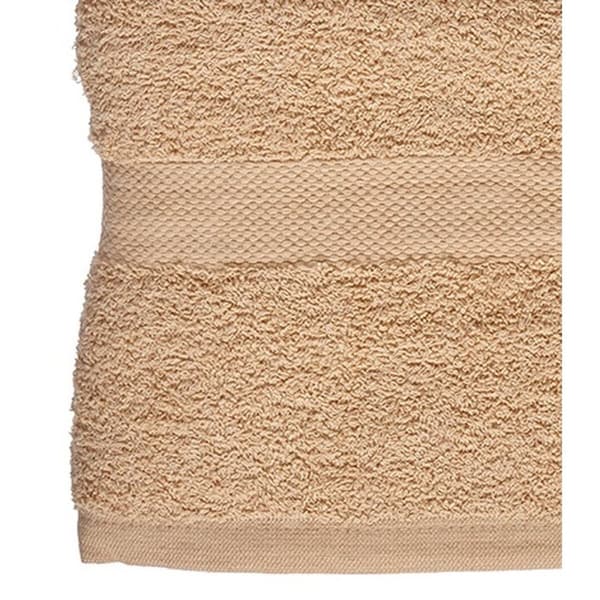 badelagen Berilo 89659 Flødefarvet 80 % bomuld 20 % Polyester 90 x 150 cm (3 enheder)