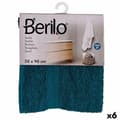 Miniatyrbillede 1 af 3: badelagen Berilo 89673 Blå 80 % bomuld 20 % Polyester 50 x 90 cm (6 enheder)