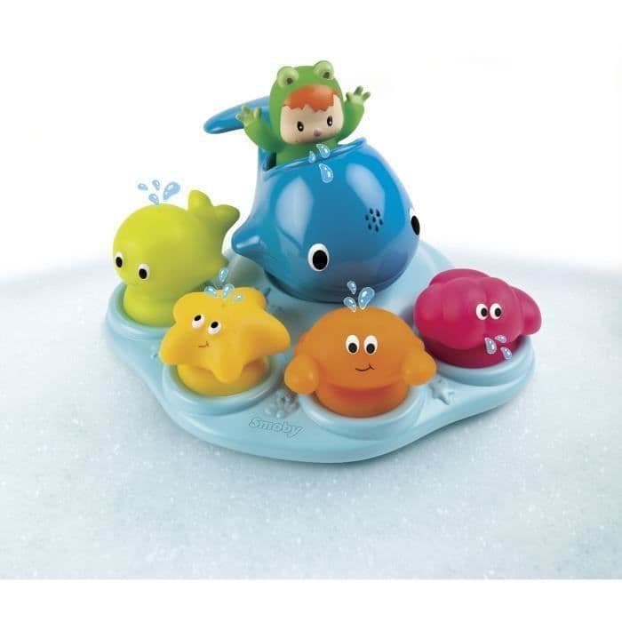 SMOBY Cotoons Island Bath + 6 tegn