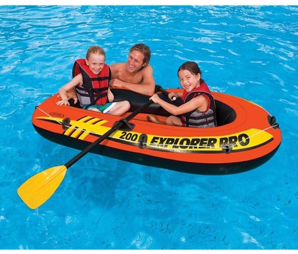 Intex Gummibåt 2-mans (120kg) inkl.