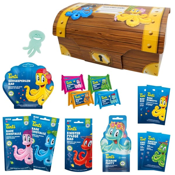 Tinti - Treasure chest - 18 parts (370518)