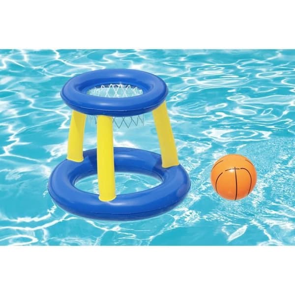 Flytande basketring, boll, 3 ringar, diameter 61 cm